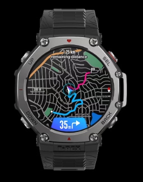 Smartwatch AMAZFIT T-Rex 3, Wi-Fi, GPS, Android/iOS, Silicon, Haze